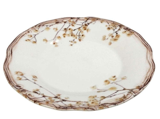 Πιατέλα Σερβιρίσματος Στρογγυλή Almond RPR209K2 Φ33cm Multi Espiel Κεραμικό