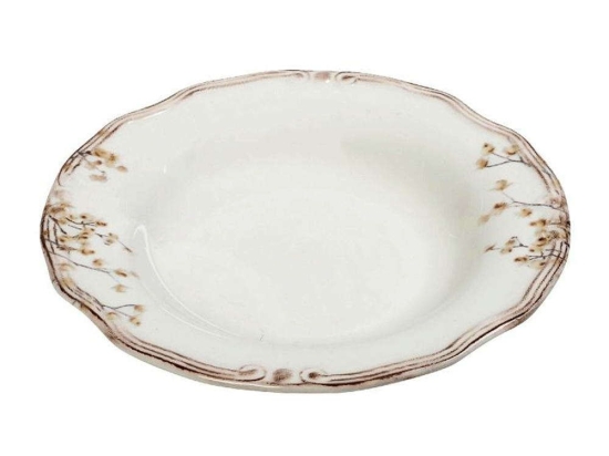 Πιάτο Βαθύ Almond RPR202K6 Φ24cm Multi Espiel Κεραμικό
