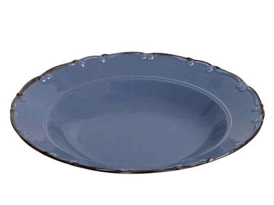 Πιάτο Βαθύ Liana TLZ104K6 Φ23cm Blue-Brown Espiel Πορσελάνη