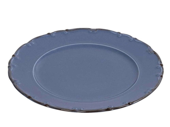 Πιάτο Φαγητού Liana TLZ101K6 Φ27cm Blue-Brown Espiel Πορσελάνη