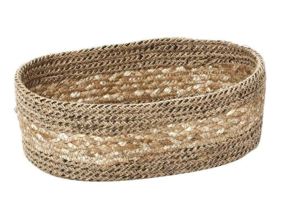 Ψωμιέρα Οβάλ KAG214 25x13x9cm Natural Espiel Ψάθα