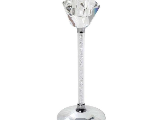 Κηροπήγιο Κρυστάλλινο XAS104 15,8cm Clear Espiel Κρύσταλλο