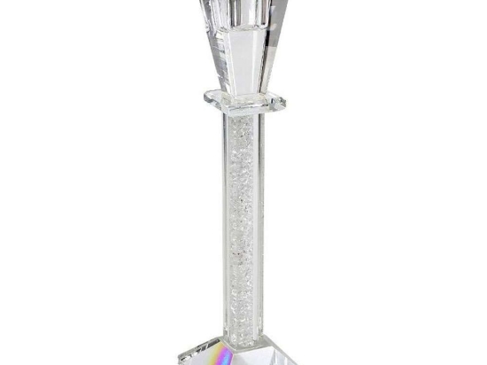 Κηροπήγιο Κρυστάλλινο XAS110 17cm Clear Espiel Κρύσταλλο