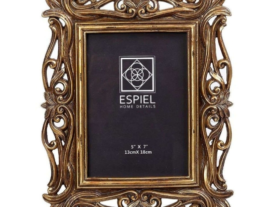 Κορνίζα ZEK311 10x15cm Bronze Espiel Πολυρεσίνη