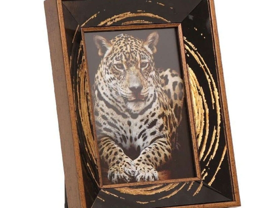 Κορνίζα MAF122 10x15cm Brown-Gold Espiel Πολυρεσίνη