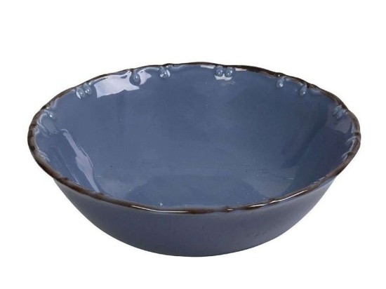 Μπωλ Σερβιρίσματος Liana TLZ140K6 16x16x5cm Blue Espiel Small Πορσελάνη