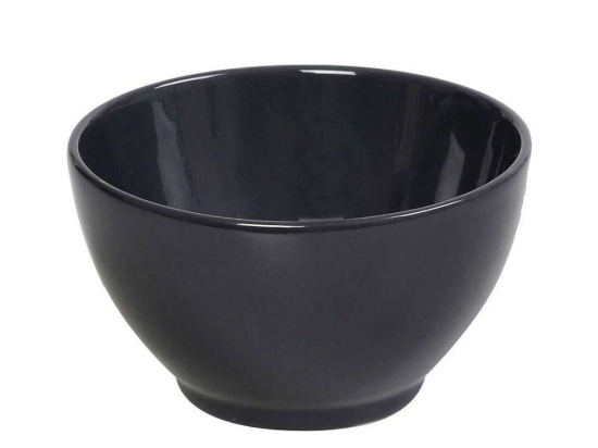 Μπωλ Σερβιρίσματος Essentials OWB121K6 14x14x7,5cm Dark Grey Espiel Small Κεραμικό
