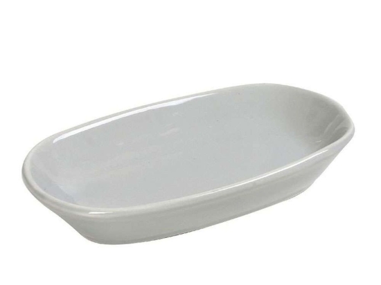 Πιάτο Essentials OWA112K6 15x8,5x2cm Grey Espiel Κεραμικό