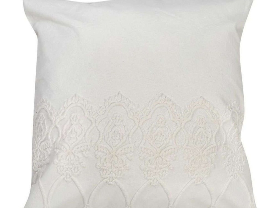 Μαξιλάρι Καναπέ ARF208 45x45cm White Espiel 45X45 100% Βαμβάκι