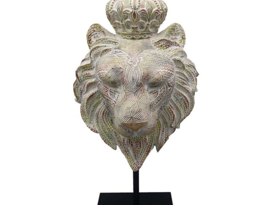 Διακοσμητικό Λιοντάρι FIG218 19,8x13x39cm Multi Espiel Πολυρεσίνη