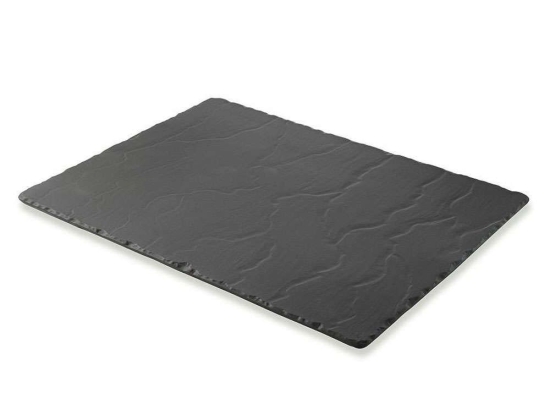 Πιατέλα Σερβιρίσματος Basalt RV640598K2 40x30x0,7cm Grey Revol Πορσελάνη