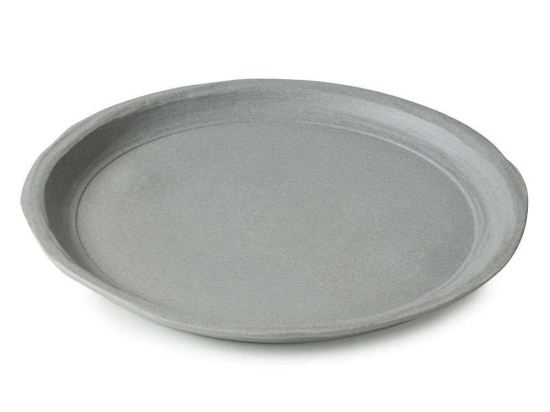 Πιάτο Γλυκού No.W RV654618K6 21x21x1,8cm Grey Revol Πορσελάνη
