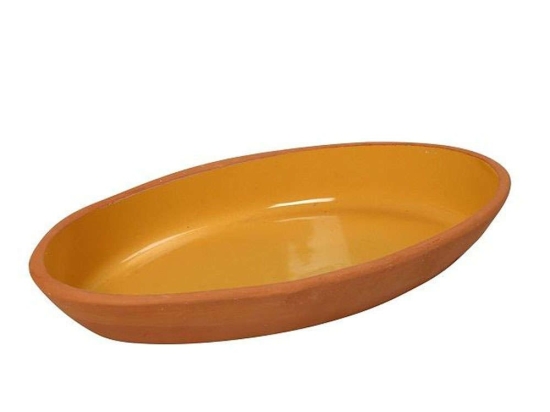 Μπωλ Πυρίμαχο Terracotta NAK142K12-1 29x16x4cm Yellow Espiel Κεραμικό