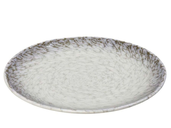 Πιάτο Ρηχό Canvas KNA105K6 30x30x2,5cm Grey Espiel Πορσελάνη