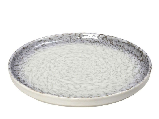 Πιάτο Ρηχό Canvas KNA132K6 30x30x2cm Grey Espiel Πορσελάνη
