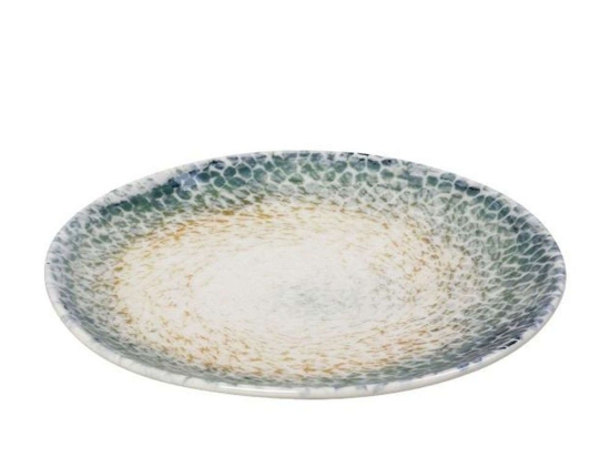 Πιάτο Ρηχό Lizard KNB102K6 19x19x2cm Multi Espiel Πορσελάνη