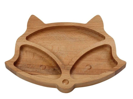 Πλατώ Σερβιρίσματος 3 Θέσεων KOP115 25,5x19x2cm Natural Espiel Ξύλο