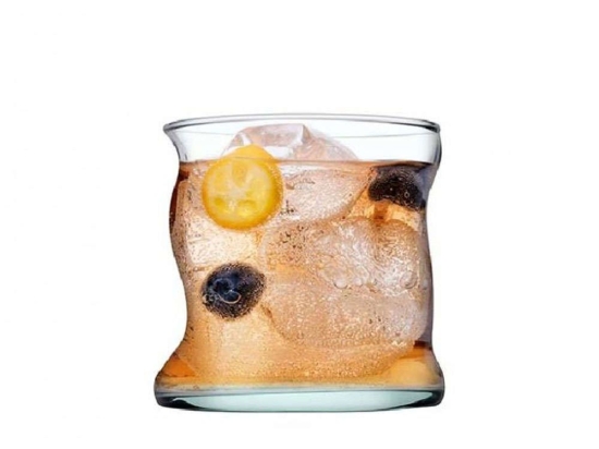 Ποτήρι Νερού Amorf SP420224K4 340ml 8,4x8,4x8,6cm Clear Espiel Γυαλί