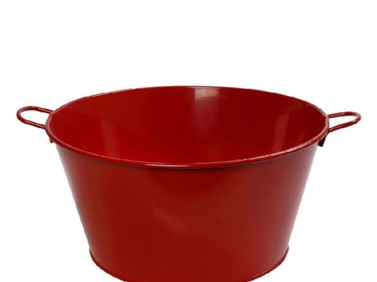 Σαμπανιέρα TEM124 43x36x18cm Red Espiel Μέταλλο