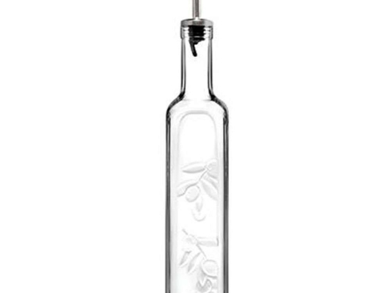 Δοχείο Λαδιού Με Ροή SP80229K12 500ml 29x6x6cm Clear Espiel Γυαλί