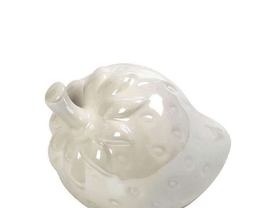 Διακοσμητική Φράουλα DOS241K6 9,5x7,7cm Cream Espiel Κεραμικό