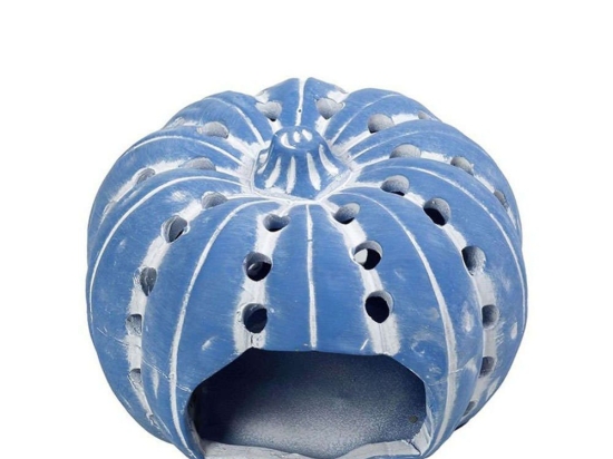 Διακοσμητική Κολοκύθα ERT325K4 14x14x10cm Blue Espiel Κεραμικό