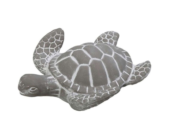 Διακοσμητική Χελώνα ERT353K4 19x15x5,5cm Grey Espiel Κεραμικό