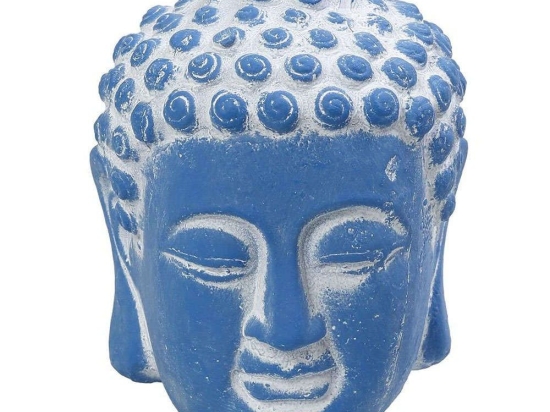 Διακοσμητικός Βούδας ERT310K2 16x16x22,5cm Blue Espiel Κεραμικό