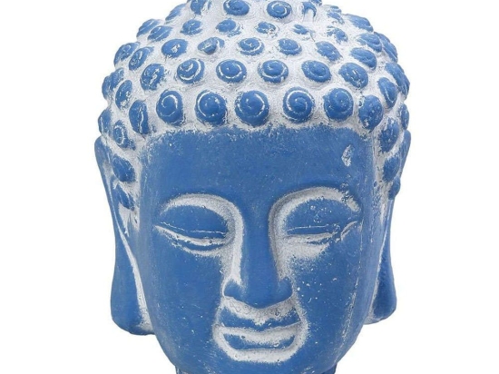 Διακοσμητικός Βούδας ERT314K4 14,5x14,5x18,5cm Blue Espiel Κεραμικό