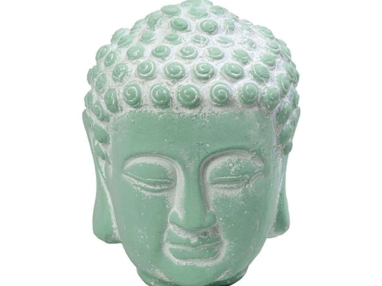 Διακοσμητικός Βούδας ERT317K4 12x12x16cm Green Espiel Κεραμικό