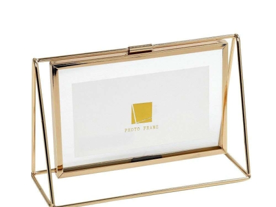 Κορνίζα Landscape 2 Όψεων FAM561 13x18cm Gold Espiel Μέταλλο