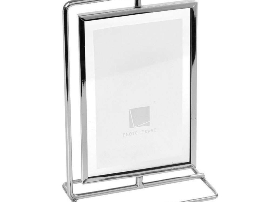 Κορνίζα Περιστρεφόμενη 2 Όψεων FAM573 13x18cm Silver Espiel Μέταλλο