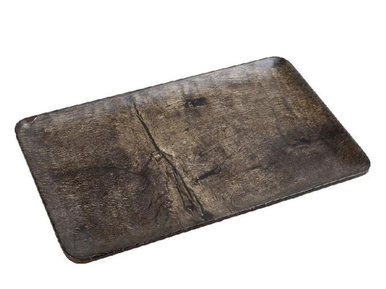 Πιατέλα Pine Wood Hybrid HWB791K48-6 26x16cm Brown Espiel Μελαμίνη