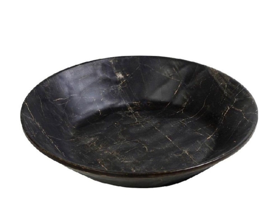 Πιάτο Βαθύ Wood Hybrid HWM794K48-6 Φ21cm Black Espiel Μελαμίνη