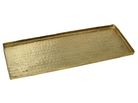 Πλατώ Σερβιρίσματος Pandora Step LAK309K4 31x14cm Gold Espiel Αλουμίνιο