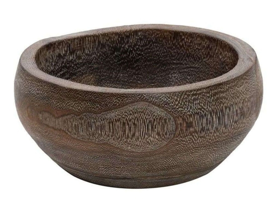 Μπωλ Σερβιρίσματος XYP330 25x11cm Brown Espiel Ξύλο