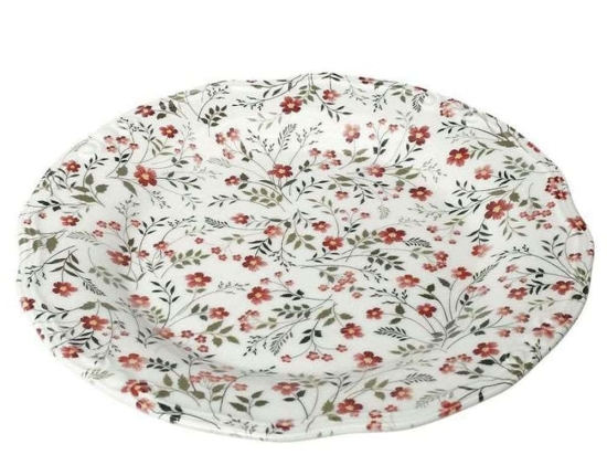 Πιάτο Ρηχό Blossom RPL201K6 Φ27cm Multi Espiel Πηλός