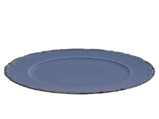 Πιάτο Ρηχό Liana Rim TLZ160K6 Φ30cm Blue Espiel Πορσελάνη
