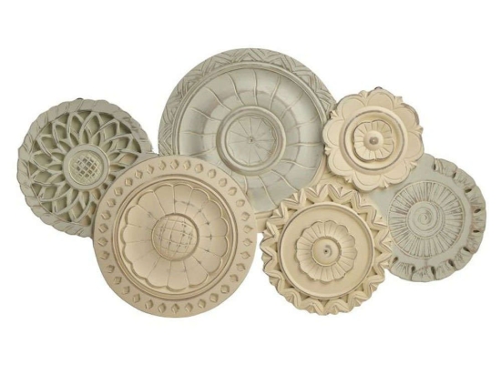 Διακοσμητικό Τοίχου 3-70-459-0031 74x3x47cm Natural Inart Ξύλο