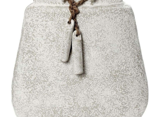 Διακοσμητικό Βάζο LIF111 35,5x10,1x39,3cm White-Brown Espiel Χαρτί