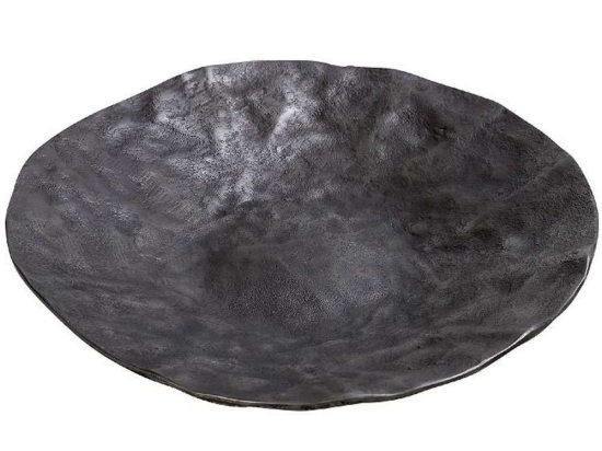 Διακοσμητική Πιατέλα DEP115 40x40x6cm Grey Espiel Αλουμίνιο