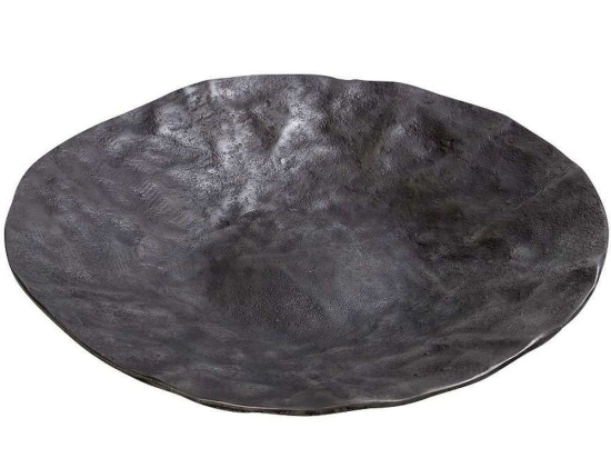 Διακοσμητική Πιατέλα DEP116 48x48x7,5cm Grey Espiel Αλουμίνιο