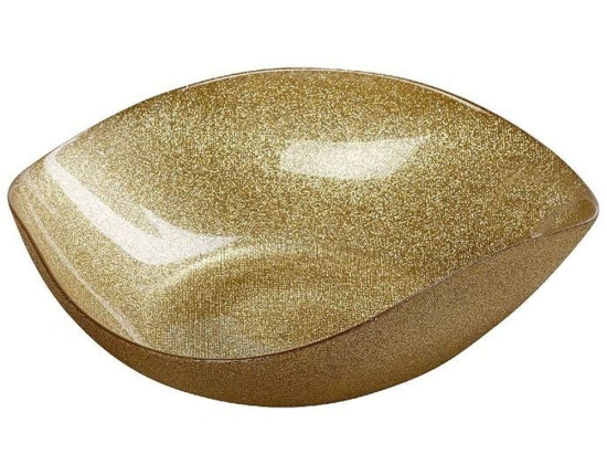 Διακοσμητικό Μπωλ Magic DAC1833 20cm Gold Espiel Γυαλί