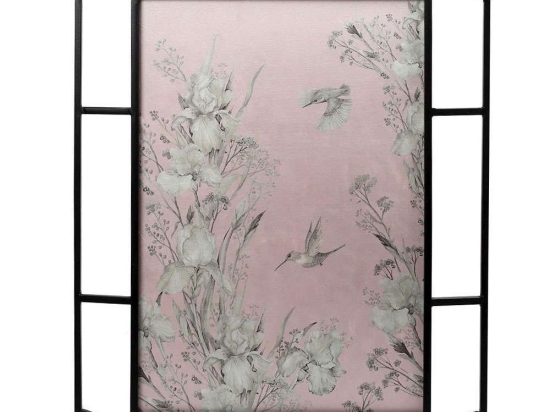 Κάδρο Far East ICY309 56x2,5x75,7cm Multi Espiel Κάθετοι Mdf,Μέταλλο