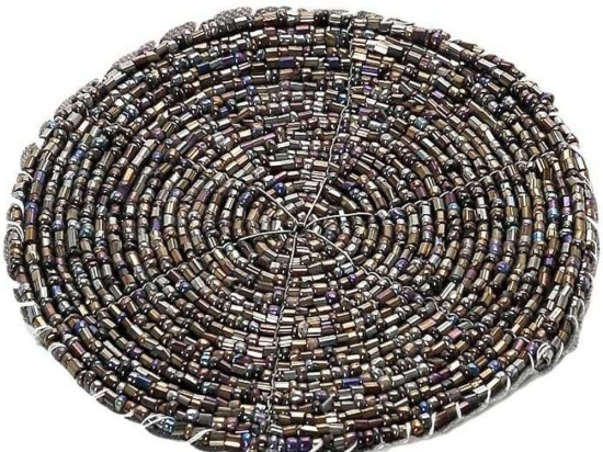 Σουβέρ YRA117K6 Φ10cm Multi Espiel Γυαλί,Πολυεστέρας
