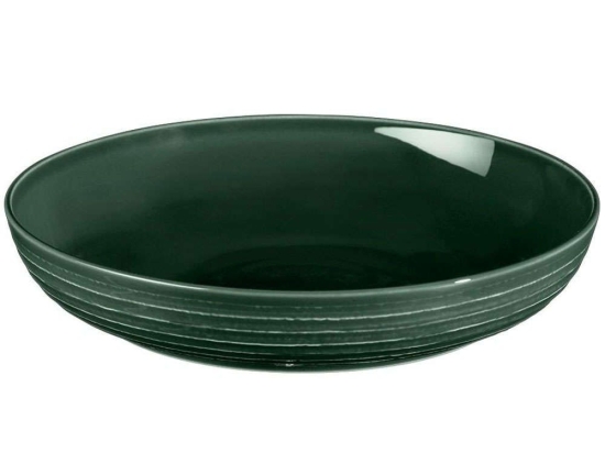 Σαλατιέρα Terra Moss 001.765021K2 28x28x5,4cm Green Espiel Large Πορσελάνη