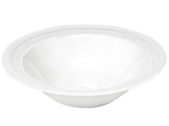 Σαλατιέρα Chloe RRF204K1 Φ27x6,5cm White Espiel Large Πηλός