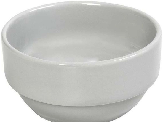 Μπωλ Δημητριακών Εssentials OWA116K6 10x10x5cm Light Grey Espiel Πορσελάνη