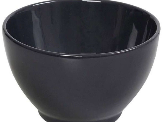 Μπωλ Δημητριακών Εssentials OWB119K6 10x10x6cm Anthracite Espiel Πορσελάνη