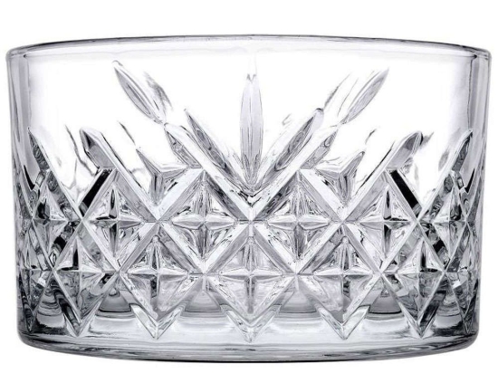 Μπωλ Σερβιρίσματος Timeless SP530040K4 Φ9x5,4cm 225ml Clear Espiel Γυαλί